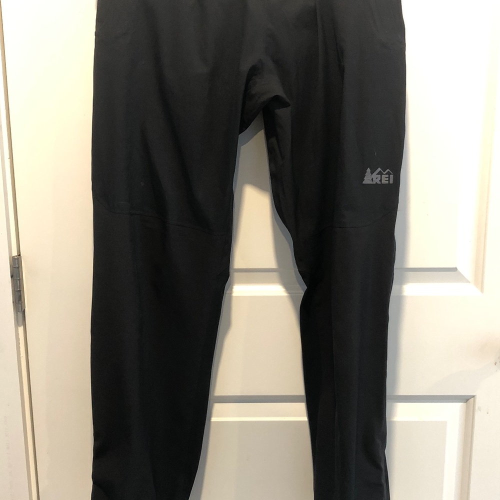 REI shell pants. Rain or snow